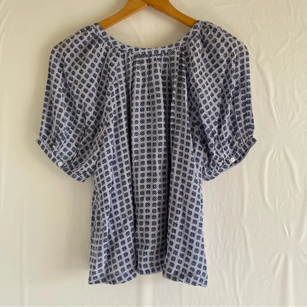 Madewell blue puff